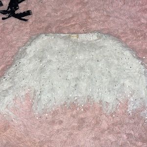 White sweater from Altar’d States